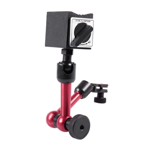 Support de base magnetique de cadran universel rouge et noir 1