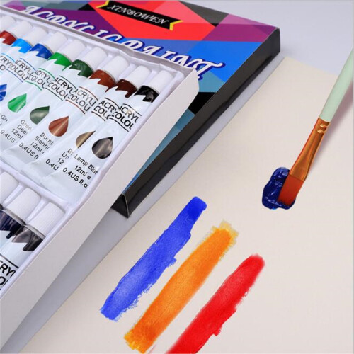 Paint Set Ceramic Pigment 24 Colors 2