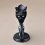 Svart harpiksstatueholder for krystallkuler 3
