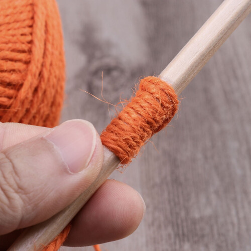 Juteschnur, orange, 100 m 1