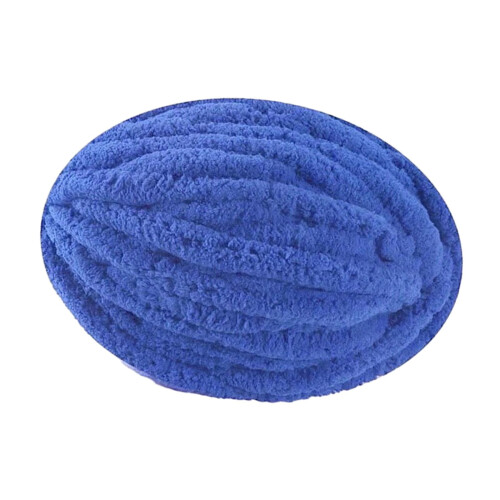 Navy Chunky Polyester Yarn for Crochet and Knitting 2
