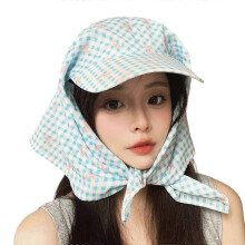 Women's Light weight Hat Breathable Headscarf Hat Sun Protecting Wide Border Hat for Outdoor Camping