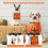 Spookhond snoepkomhouder van hars, Halloween decoratie 4