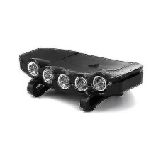 5 Led Lamps Headlight Riding Headlamp Flashlight Abs Cap Hat Head Lamp Light Fishing Camping Hunting Outdoor Tool