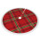 Karierter Weihnachtsbaumrock, 91 cm, Polyester 2