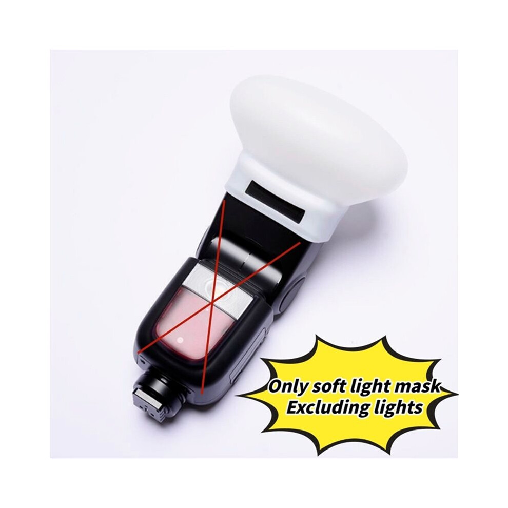 Dental Diffuser Silica Gel Diffusion Dome Kit For V860iiiv850iiitt685tt600tt520 Macro Flash System Speed Light 6031250332584