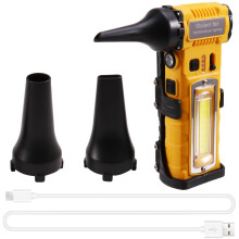 Handheld Turbo Jet Fan with LED 110000RPM Adjustable Speed Hair Dryer Vacuum Cleaner Air Dust Blower Brushless Motor B