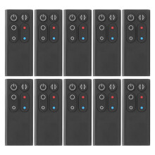 10X Replacement AM04 AM05 Remote Control for Fan Heater Models AM04 AM05 Remote Control(Black)