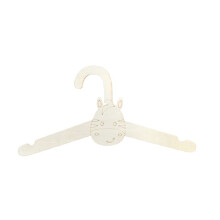 20PCS Cute Wooden Clothes Hanger Wall Hanging Coats Rack Baby Clothings Storage Organizer Wood Display Holder B