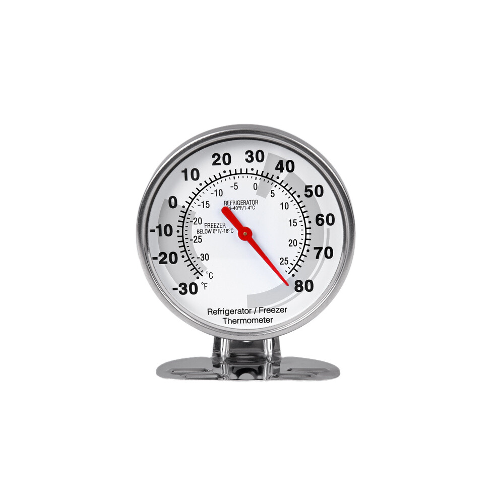 Stainless Refrigerator Thermometer Freezer Temperature Gauge  Thermometer Grill for Home Kitchen Food