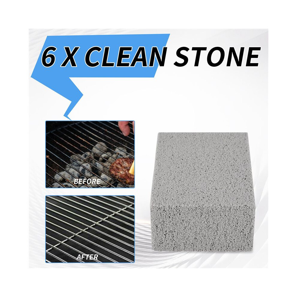 6Pcs Bbq Grill Clean Brick Block Barbecue Cleaning Stone Bbq Racks Stains Grease Cleaner Gadgets Kitchen Bbq Tools 6031386920259