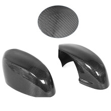 Car Carbon Fiber Rearview Side Wing Mirror Covers Protector Right Rearview Mirror Covers for- Z4 E85 2002-2008