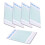 5 Pack Guest Check Books, Server Note Pads for Restaurant, Green Waiter Checkbook, Restaurant Order Pad 50 Sheets/Pack 10