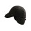 Boys Warm Trapper Hat Bomber Hat Simple Solid Color Unisex Cold Weather Windproof Thick Insulate Hat with Earmuffs  Black 1