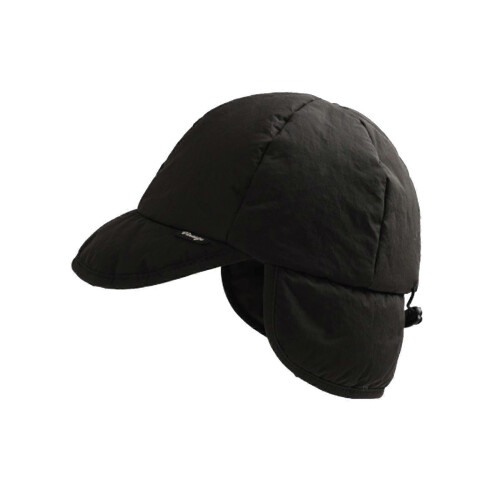 Boys Warm Trapper Hat Bomber Hat Simple Solid Color Unisex Cold Weather Windproof Thick Insulate Hat with Earmuffs  Black