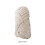 Grov heklegarnrull – myk polyester 200 g beige 3