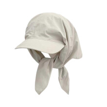 (Beige) Comfortable Baseball Hat with Self Tie Turban Outdoor Sports Camping Baseball Caps Adult Adjust Head Size Cycling Hat  Goose yellow