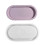 Stor oval silikonform med hartsform 18,8x10 cm 5