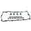 Joint de Cache-Culbuteurs VS50906R pour  Cherokee 3
