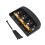 Electric Guitar Bridge with Brass Saddle Adjustable  Binding Fixed Bridge 83x53mm String Space 10.8mm 3