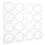 Silikonrutformset – Vit, Non-stick, 4