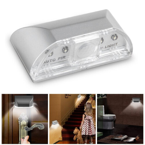 Door Light, Keyhole Light with Auto Sensor Motion Detector, LED Night Light for Bathroom, Kids Room, Kitchen 2pcs 2