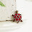 Wunderschöne Schildkröten-Brosche mit mehrfarbigem Strass-Design 4