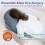 Prone Positioning Pillow for Eye Surgery Recovery, Adjustable Face Down Support Cushion with Breathable Design 4