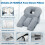 Prone Positioning Pillow for Eye Surgery Recovery, Adjustable Face Down Support Cushion with Breathable Design 7