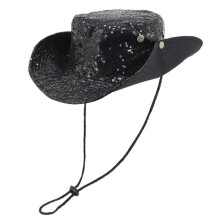 (Black) Sunshade Wide Brimmed Bucket Hat Sunshade Jungle Hat Sun Hat for Outdoor Hiking Camping Unisex Fisherman Hat  Silver