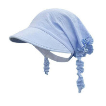 (Blue) Comfortable Cotton Baseball Hat Spring Camping Hat for Women and Teens Various Occasion and Outfit Sunproof Headwear  White