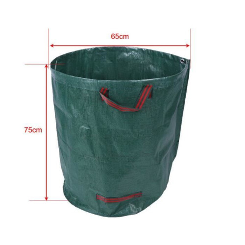 Sacs à déchets de jardin - 2pcs - Capacité 270L - Polypropylène extra-fort - 50kg max 2