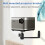 Portable Projector Bracket 360 Rotatable Wall Mount Beamer Holder Universal 1/4 Screw for Most Projector Stand 5