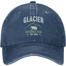 Hats for Men Camping Hiking Sport Hat for Women's Sports Hat Light Weight Glacier National Park Summer Cap