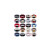 Elastisches Armband mit lebendigem Delfin- und Blumendruck,-28 3