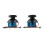 1Pair for  OLED Electromagnetic Joystick Module No Drifting Joystick Design for Repair Game Accessories 7
