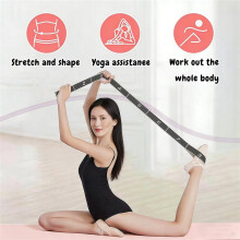 (3Pcs)8/10/12 Grid Yoga Resistance Bands for Full Body Workouts, Home Gym & Yoga 8 Grid