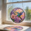 Creative Acrylic Puzzle Sun Catcher With Metal Chain Multiple-5 3