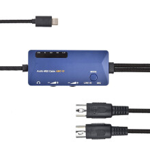 AMC-10 Type-C MIDI-Schnittstelle 2 m Blau 7,8x3,5x1,5 cm