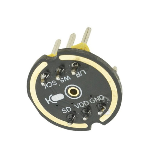 MS3625 Omnidirectional Microphone Module I2S Interface MEMS High-Precision Compatible with INMP441 Soldered Pin 2