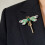 Schöne Libellen-Pins, Metallbrosche, lustiger Schmuck,-Lila 3
