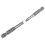 10Pcs Set Security Bit Set Tamper Proof Screwdriver Drill Bit Screw Driver Bits Hex Shank Magnetic U Shaped 7