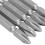 10Pcs S2 Screwdriver Bits Set 100mm Phillips Strong Magnet Driver Steel Double  Hex Shank with Magnetizer Ring 8