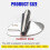 Rullefot for symaskiner, 3–10 mm 3