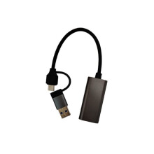 Carte D'Acquisition Vidéo HD Compatible Vers USB + Type-C à Double Interface 1080p