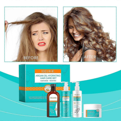 Argan Oil Hair Care Set - Deep Moisturizing 1
