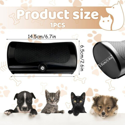 Pet Brush - YSFMODE - Grooming Comb - Ergonomic Handle - Double-Sided - Easy Cleaning 1