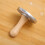 Decorative Cookie Stamp Press with Wooden Handle and Metal Pattern Discs for Baking B 3
