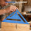 Carpenter Square,12 Inch Rafter Square Wood Working Tools, SAE & Metric Dual Scale Carpenter Measuring Tool 5