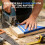 Carpenter Square,12 Inch Rafter Square Wood Working Tools, SAE & Metric Dual Scale Carpenter Measuring Tool 6